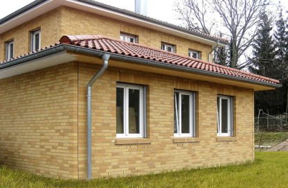 Cegła rozbiórkowa cięta Środek żółty